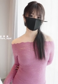 Onlyfans 极品白虎网红小姐姐NANA 裸色高跟鞋加肉丝加紫色包臀裙的试穿展示+私信会员视频黑丝(v)